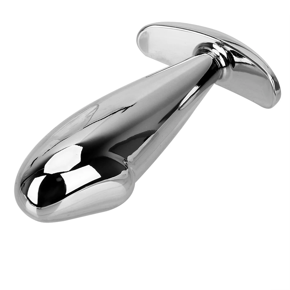 Anal Plug With Massage Function For Women Metal Erotic Toy_voghion.com