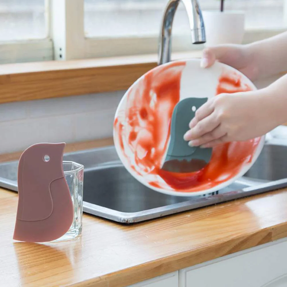 Инструмент Кухня дома прочный миксер для теста крем гладкой Fondant(сахарная) выпечки Пингвин Форма обеденный гибкий Пособия по кулинарии торт скребок многофунциональный