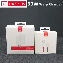 Oneplus 7t pro Warp Зарядное устройство 30 Вт тире зарядный адаптер 6A Тип usb-C быстрая Зарядное устройство кабель для oneplus 3t чехлы для айфонов 5 5, 6 комплектов/партия, 6-7 лет до 7 лет pro