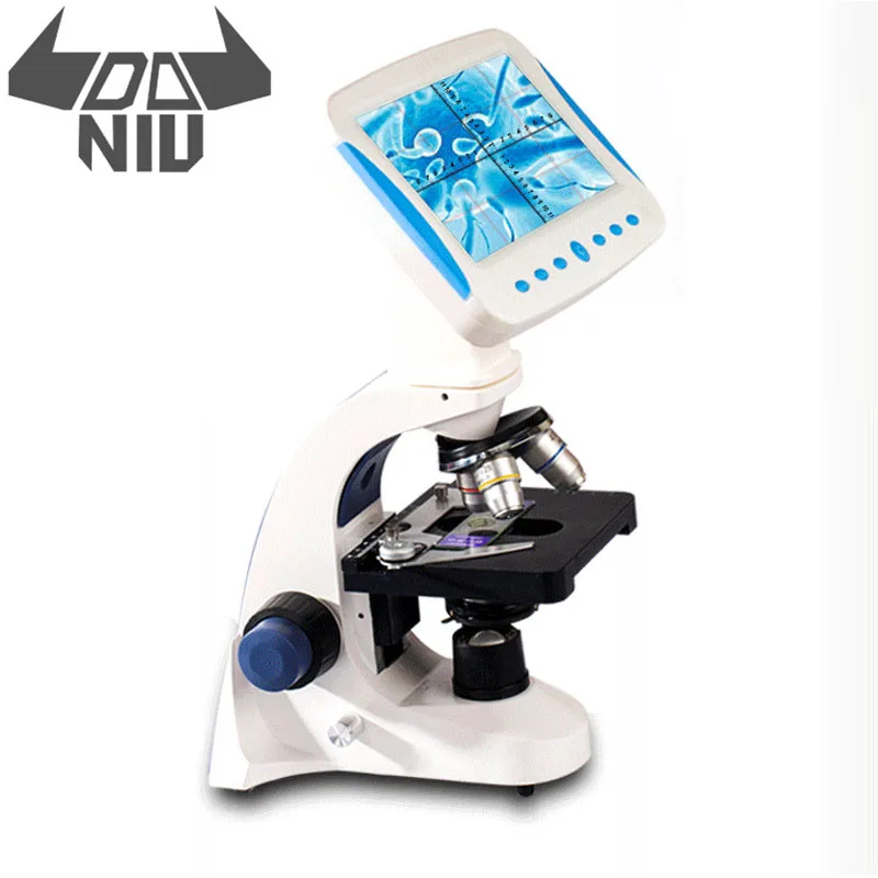 

DANIU 2000X Professional Biological Microscope Sperm Observation Livestock Aquaculture Special All-in-one Microscopio Tool