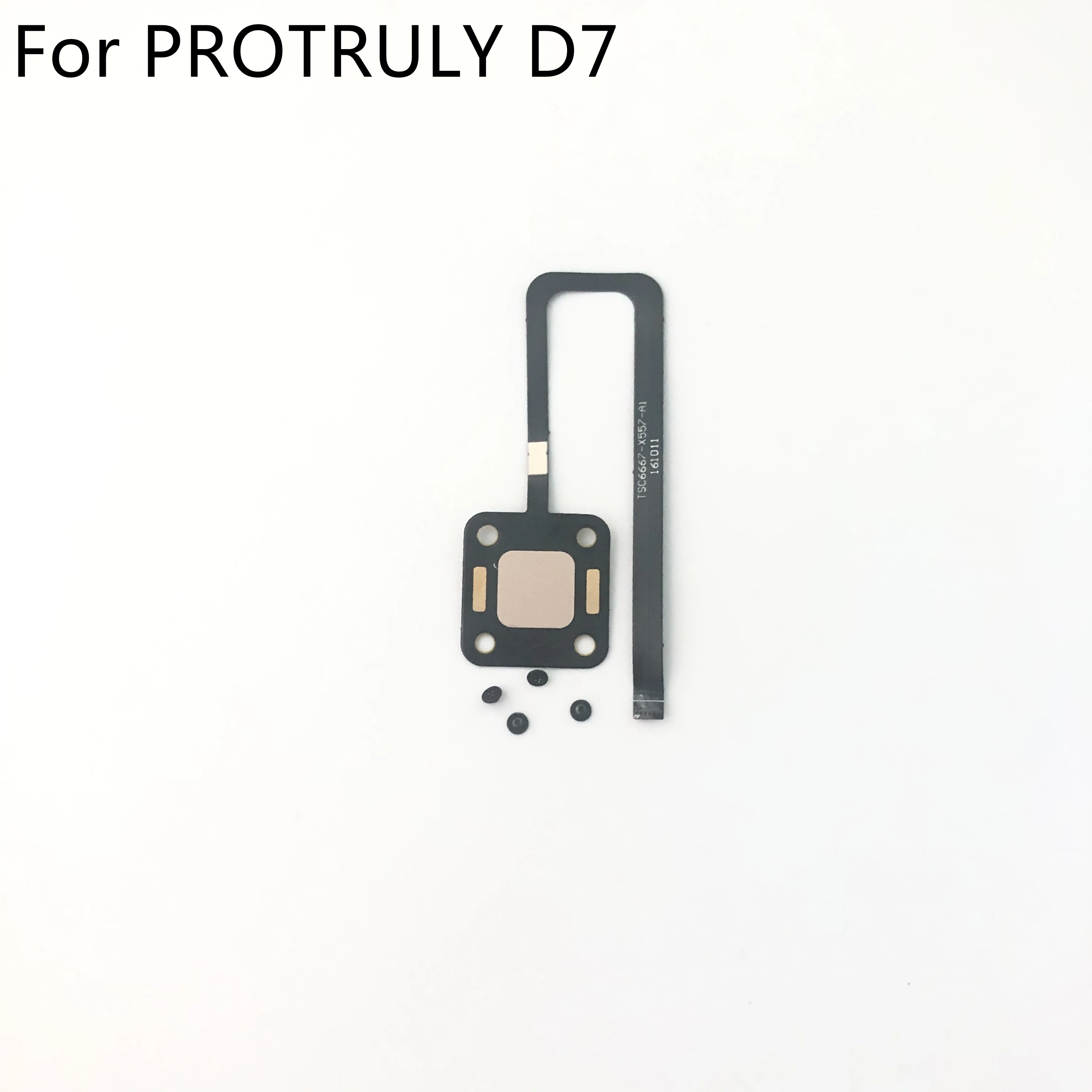 

PROTRULY D7 Fingerprint Sensor Button With Flex Cable FPC For PROTRULY D7 MTK6797 Helio X20 5.5 1920*1080 Free Shipping