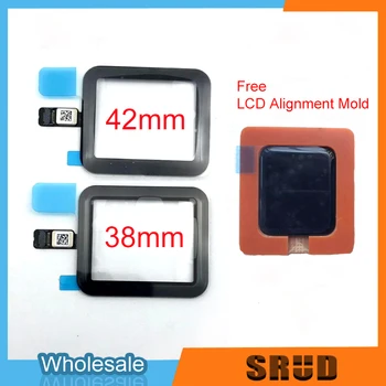 

10Pcs LCD Touch Screen Digitizer Glass For Apple Watch Series 1 2 3 4 With 3M tape and LCD Alignment Mold