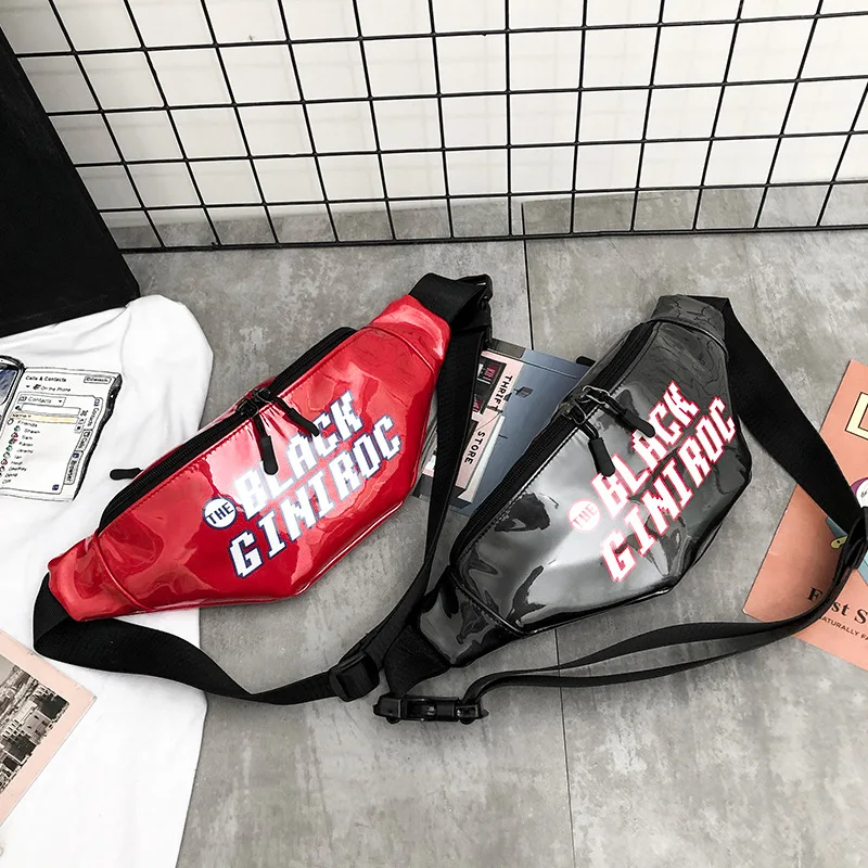 

Lettered Chest Bag Small Bag WOMEN'S Bag 2019 New Style Fashion Korean-style Western Style Versatile INS Shoulder WOMEN'S Bag Fa