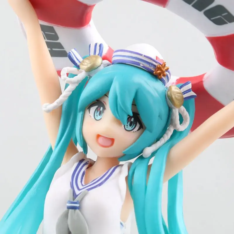 

Hatsune Miku Four Seasons Series Summer Ver Hatsune Summer Wear Sailor Suit for Swim Ring Boxed Garage Kit