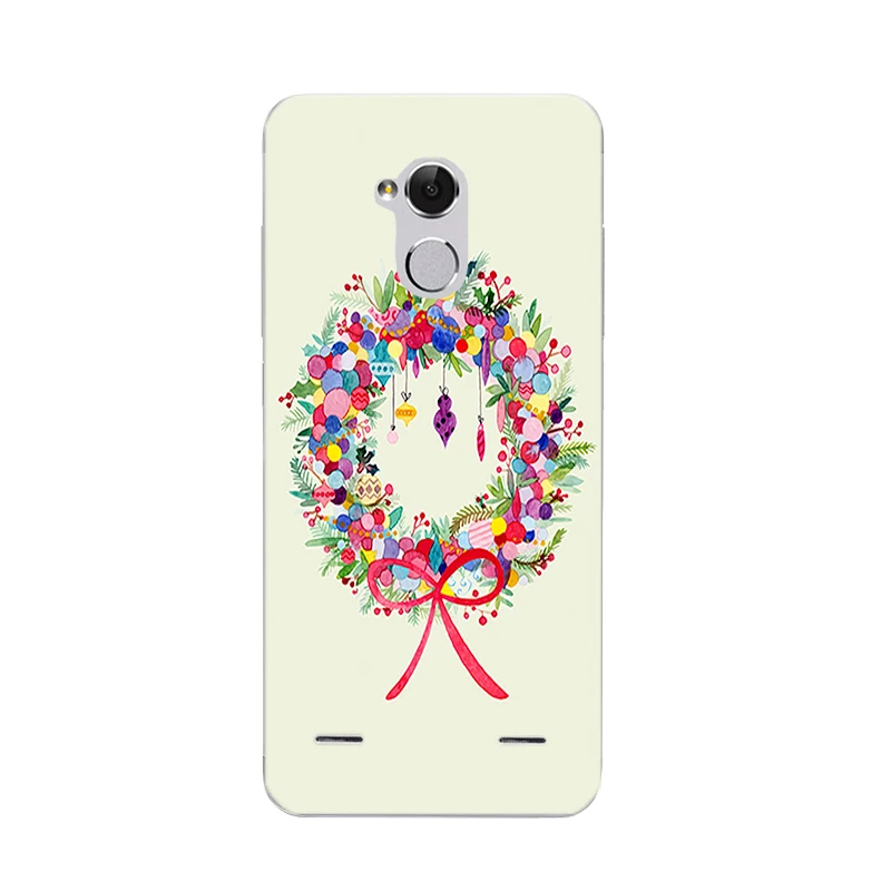 Чехол для ZTE Blade V7 Lite V8 телефона Nubia Z17 Mini чехол A1 C880U мягкий из ТПУ с рождественским