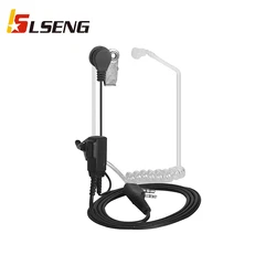 Retevis Walkie Talkies Earpiece with Mic 2 Pin Acoustic Tube Headset for Baofeng UV-5R Retevis H-777 RT1 RT21 RT22 Arcshell AR-5