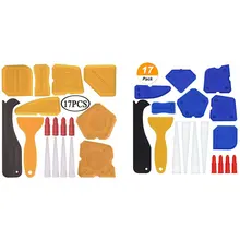 17 шт./компл. Лопата клей красота шов пластиковый скребок стеклянный клей инструмент для украшения