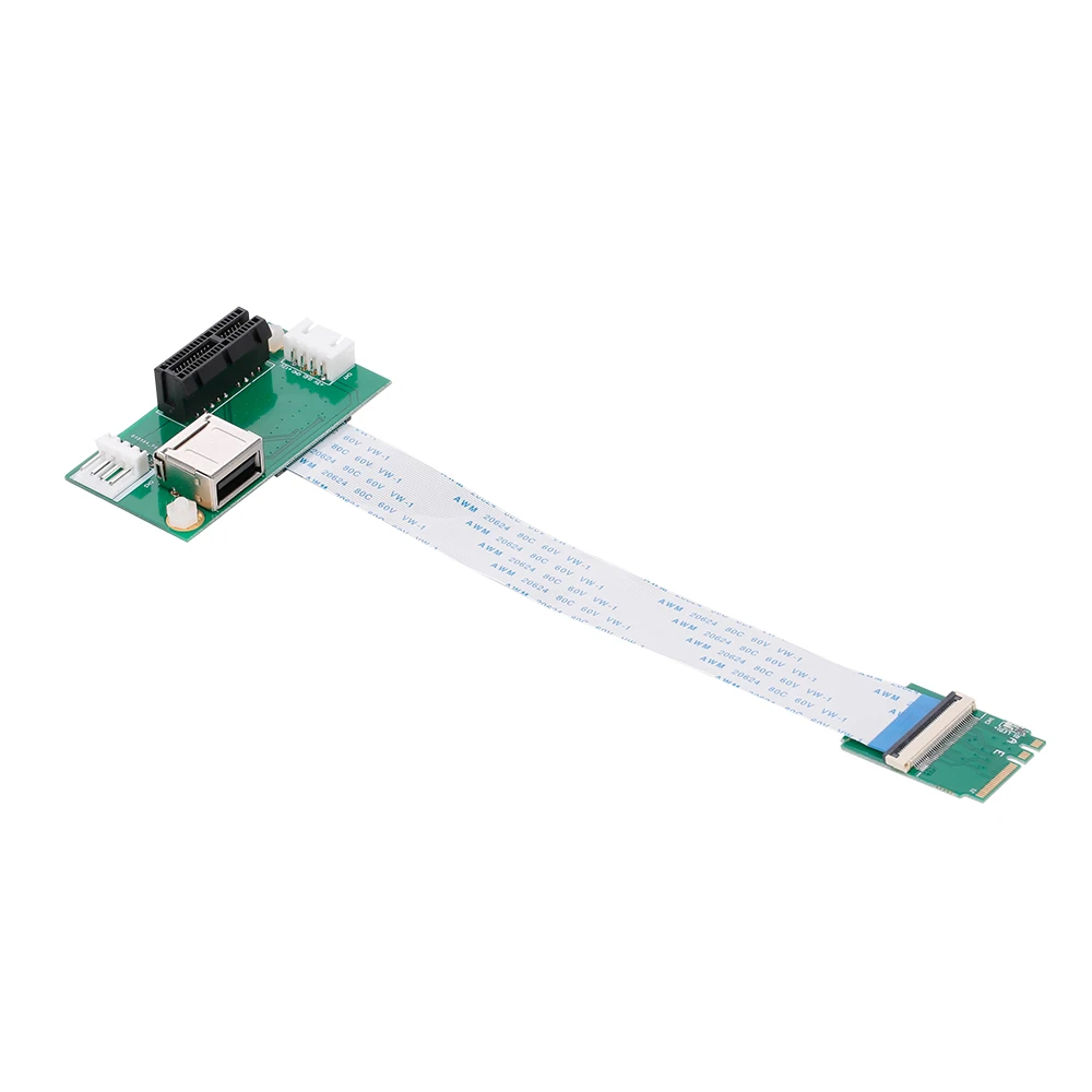 Мини адаптер PCI E для с вертикальным слотом Сетевой удлинитель ноутбука