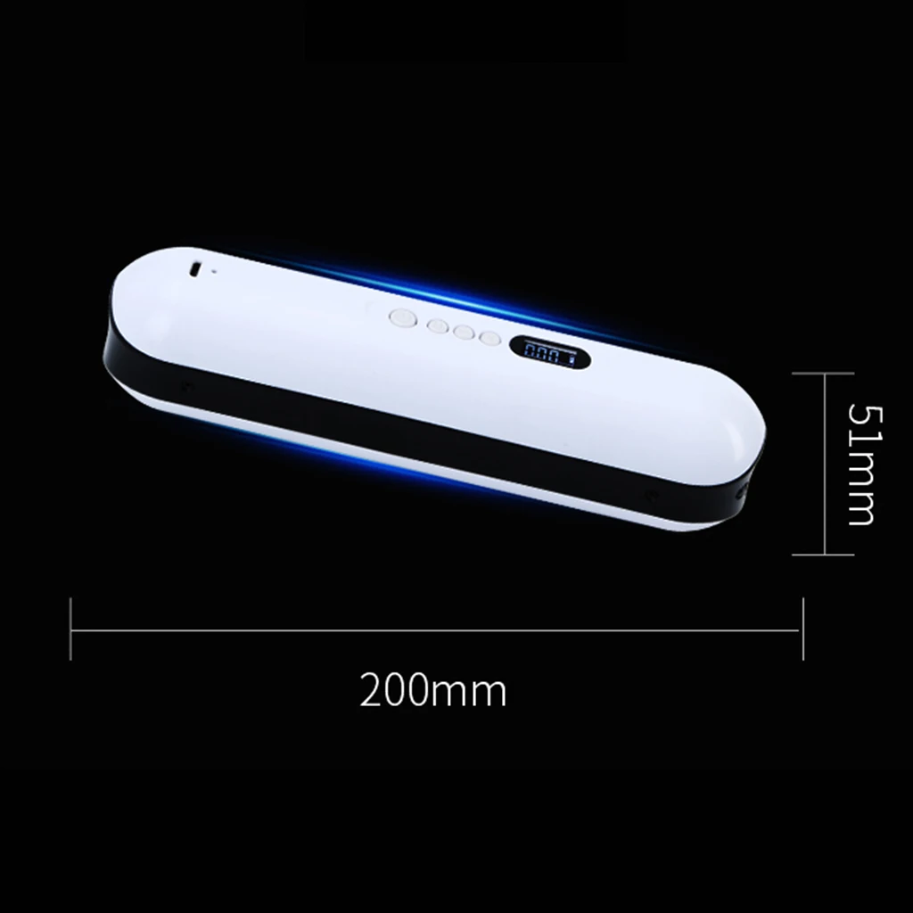1pc 120PSI Cordless Car Air Compressor Pump Portable Inflator Car Tyre Pump Wireless Air Compressor Car Bike Dropship Good