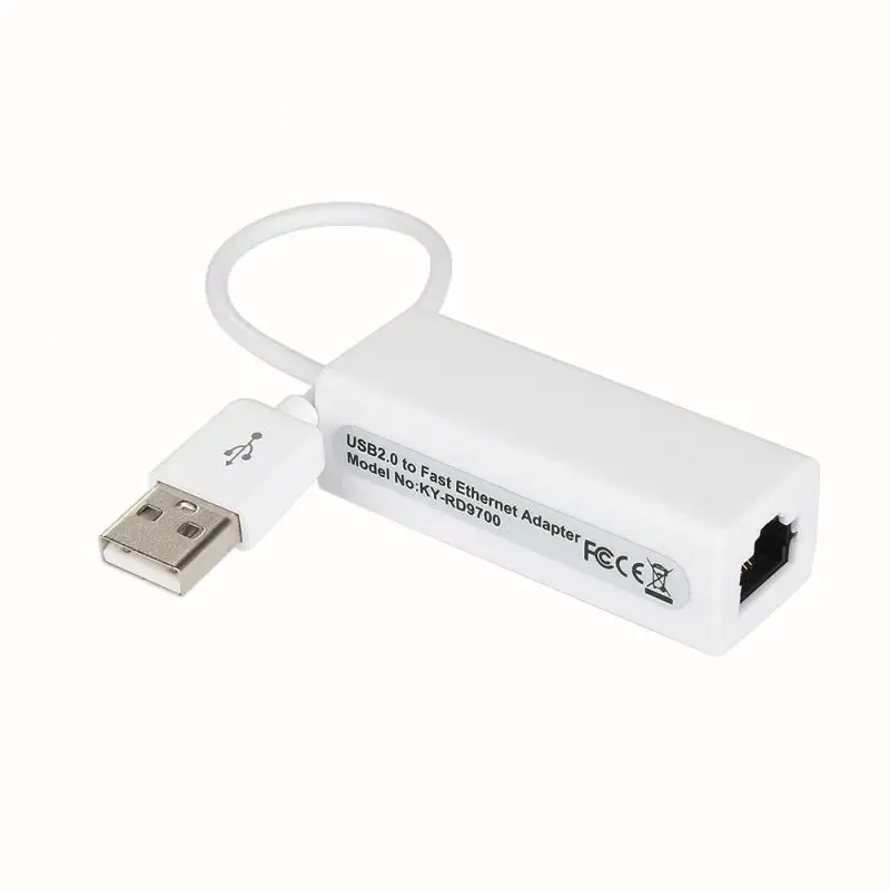 2021 Новый USB интернет-адаптер Сетевая карта к Интернету RJ45 Lan для Windows 7/8/10/XP RD9700
