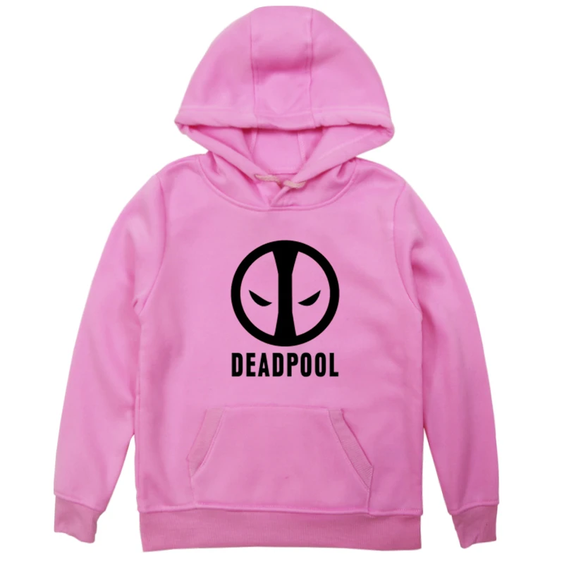Hoodies 13 Лидер продаж; детская толстовка с капюшоном; сезон осень-зима; теплая одежда; худи для мальчиков и девочек с супергероем дэдпулом; толстовка; хлопковые топы с длинными рукавами - Color: Hoodies 13