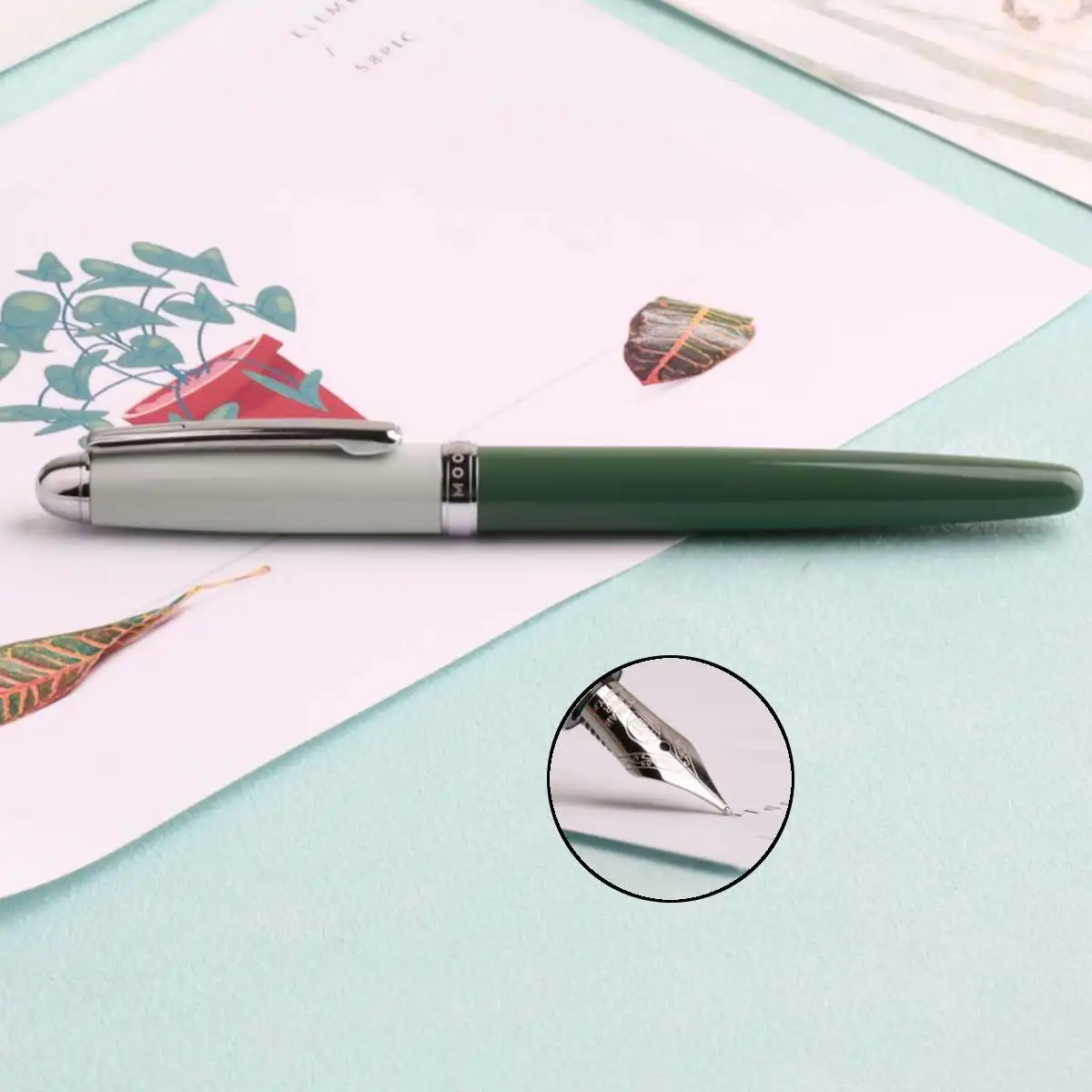 Moonman Молодежная авторучка F 0,5 мм перьевая металлическая ручка для письма с чернилами подарки для студентов друзей семьи