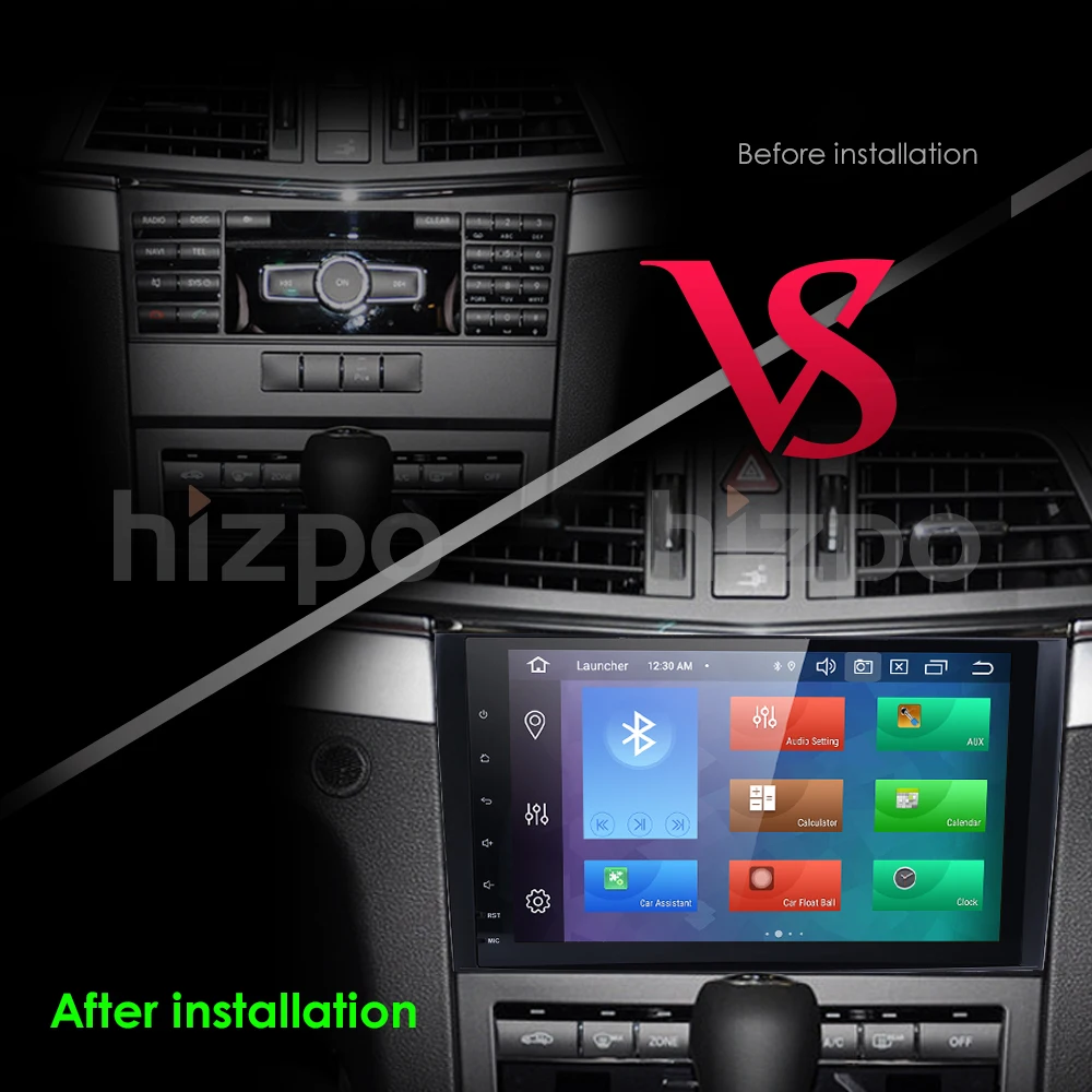 Clearance hizpo PX5 4G Car Multimedia player Android 9.0 2 Din GPS Autoradio For Mercedes/Benz/W169 W245 W639 W906 Sprinter B160 B170 B200 2