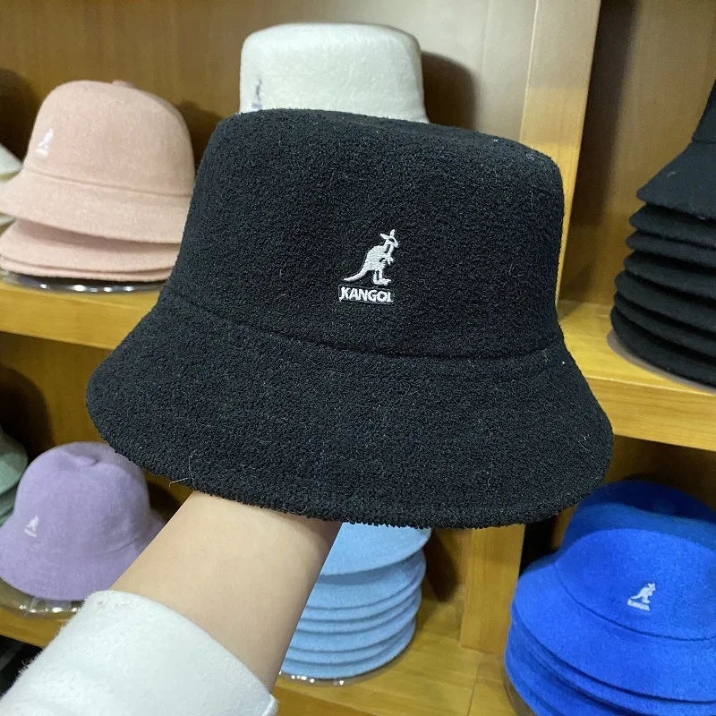 Hot Men Women Kangools Bucket Hat Towel 