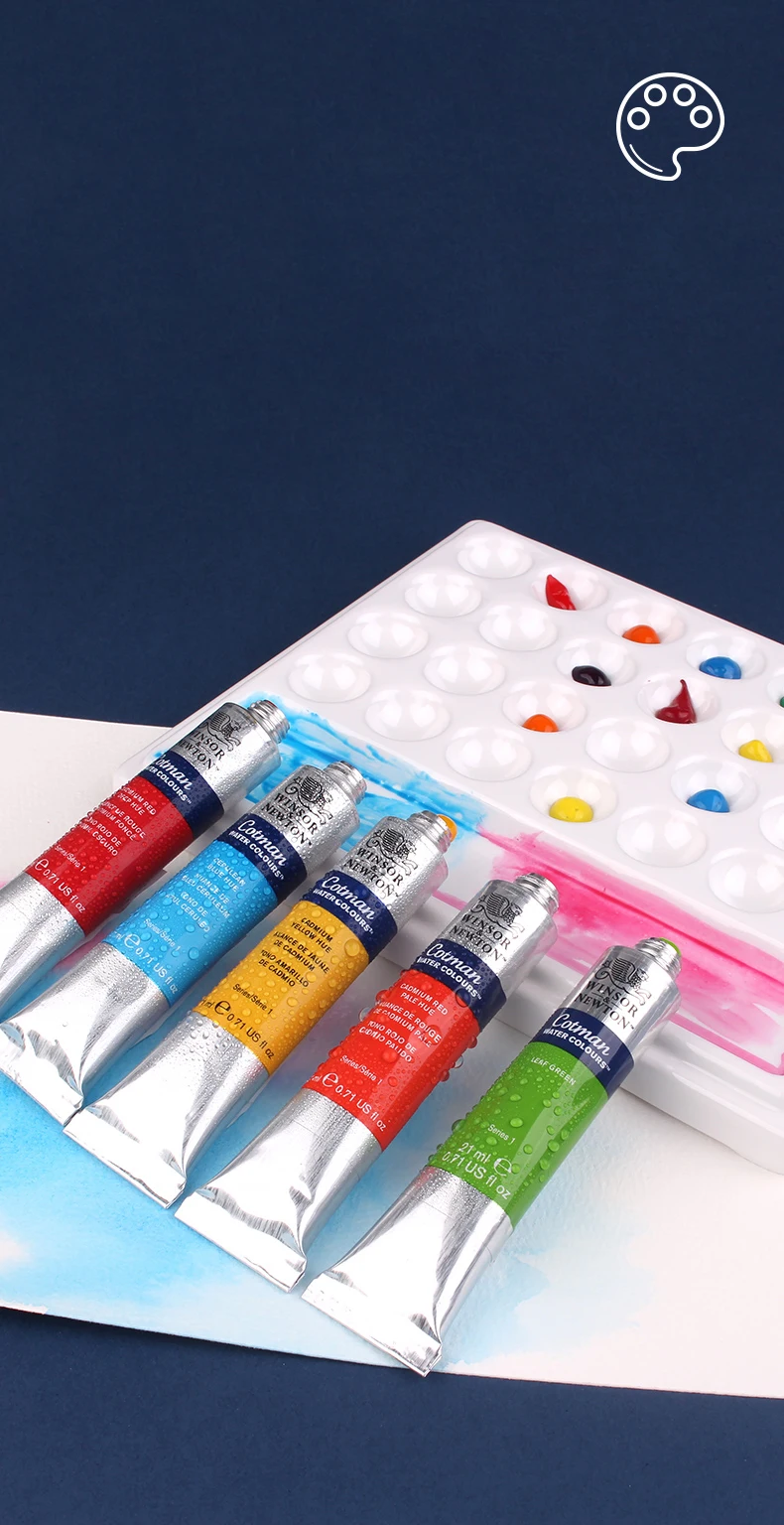 Winsor& Newton 21 мл прозрачная водная краска профессиональная цветная краска пигмент для студенческой краски, рисование, товары для рукоделия