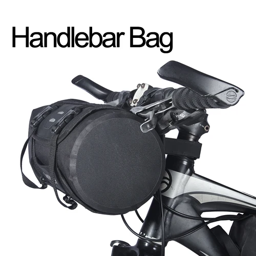 1 handlebar bag Велосипедная Сумка Водонепроницаемые велосипедные сумки на багажник перевозчики туристический багажник пакет седельная сумка руль велосипеда передняя верхняя труба сумка вариант - Цвет: 1 handlebar bag