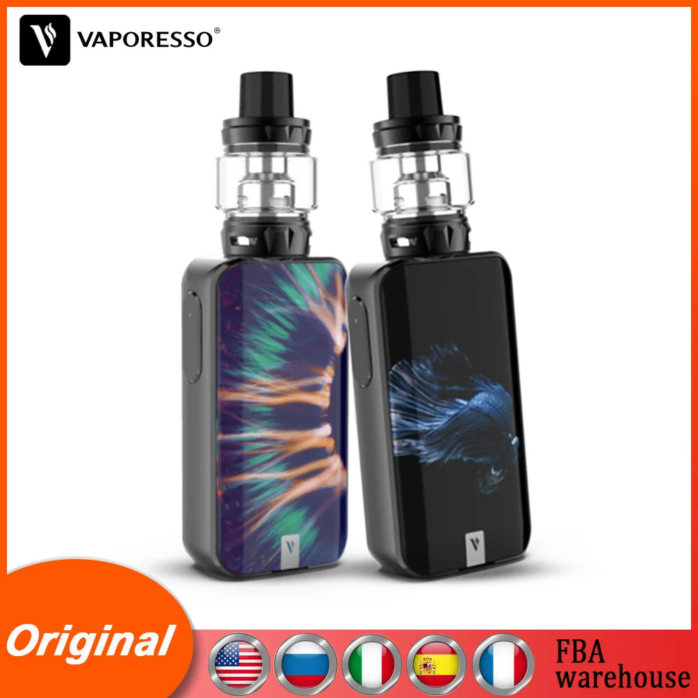 

VAPORESSO Electronic Cigarette Original LUXE S Vape Kit 220W Mod with SKRR S Tank 8ml Atomizer QF Meshed Coil Vapour E-cigarette