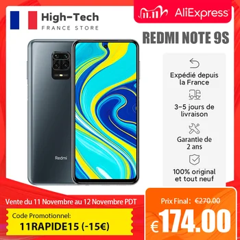 Смартфон Xiaomi глобальная версия 9 S, 6 ГБ, 128 ГБ, Восьмиядерный процессор Snapdragon 720G, экран 6,67 дюйма, 5020 мАч