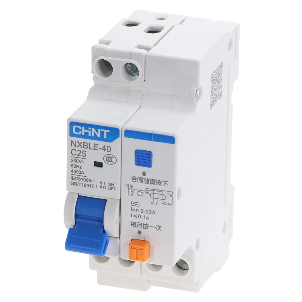 CHNT DZ267LE 32 1P + N DPNL 10A 16A 20A 25A 32A автоматический выключатель остаточного тока|residual
