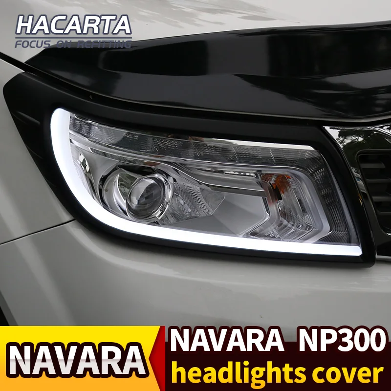 Налобные фонари для NAVARA NP300 лампы крышка передней светодиодный светодиодными