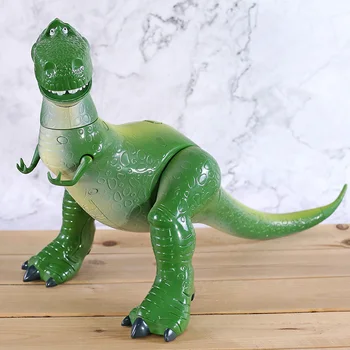 

New Anime Toy Story 4 3 Talking Rex Buzz Lightyear walk Figure Dolls Toy Story 4 Deluxe Rex Dinosaur Collect Christmas boys Gift