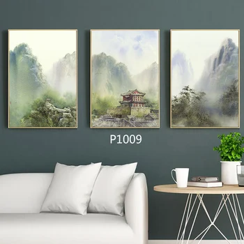 

China Landscape Canvas Oil Painting European Ancient Landscape Posters And Prints Home Living Room Bedroom Wall Art Decoration