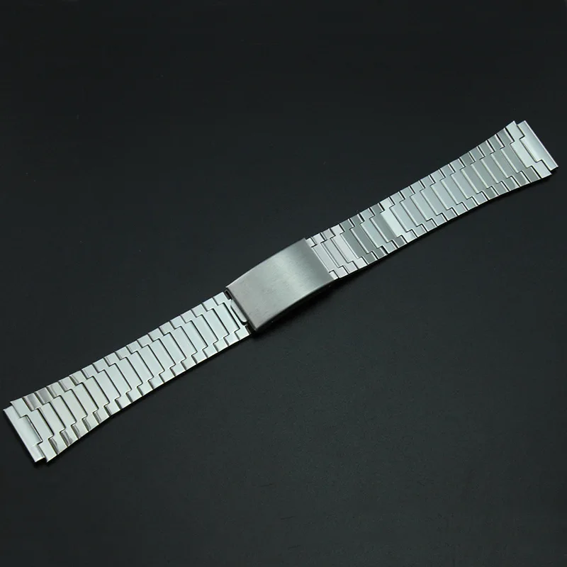 

Watch Accessories Watch Band Stainless Steel Watch Strap Stainless-Steel Bracelet MEN'S Watch with 19mm Flat Watch Strap