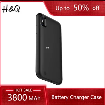 

3800mAh Battery Charger Case For iPhone X Power Bank Charging Case Ultra Thin Powerbank Backup Charger Case for iPhone 10