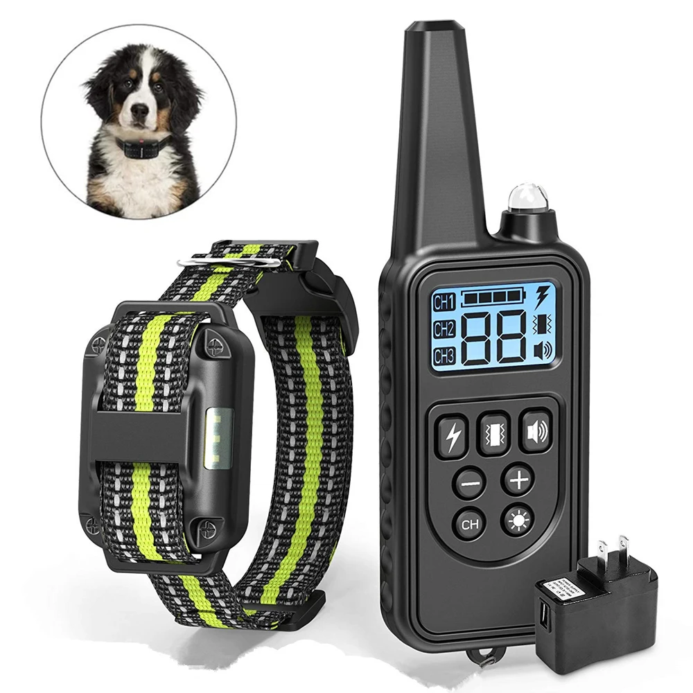 Collier De Dressage Pour Chien – Édition 2022 Améliorée – 5 Modes, 36 Niveaux