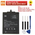 샤오미 원래 BM47 전화 샤오미 Redmi 3 3S 3X 4X Redmi Note 4 4X 4X 프로 Mi5 BN43 BN41 BM46 교체 배터리|휴대폰 배터리|전화기 & 통신 -