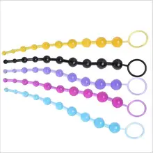 Soft Rubber Anal Plug Beads Long Orgasm Vagina Clit Pull Ring Ball Butt Plug Toys Adults Women Stimulator Anal Sex Accessories Soft Rubber Anal Plug Beads Long Orgasm Vagina Clit Pull Ring Ball Butt Plug Toys Adults Women Stimulator Anal Sex Accessories