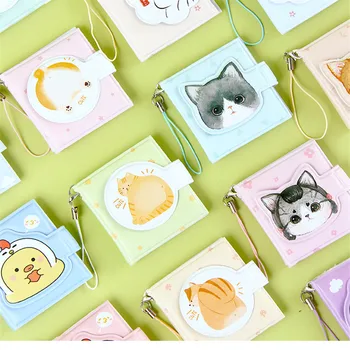 

50 Sheets Portable Mini Notebook Cute Hand Book Kawaii School Stationery Supplies Bag Pendant Decoration Small Notepad Office