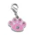Новый 1 Шт Сплав Собака Продукты Pawprint Pet ID Tag Собака Педант Подвески Воротник Педант Щенок Идентичность Мозаика Pawprint Ожерелье