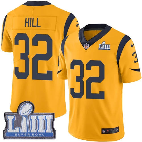 Супер Rams Bowl Лос-Анжелес Джерси 30 Тодд Герли II 99 Аарон Дональд 18 Купер Kupp 12 Брэндин повара сшитые майки - Цвет: 15