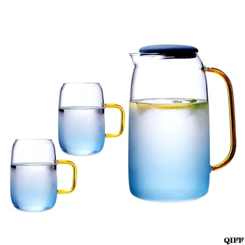 

Stovetop Safe Tea Kettle, Tea Strainer, Glass Teapot with Infuser Set Microwave, Dishwasher Safe, Blooming & Loose Leaf Tea Pot