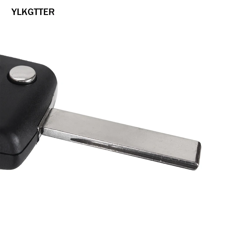 YLKGTTER 3 кнопки дистанционного ключа костюм для peugeot 407 308 307 208 207 партнер с кнопкой фар ID46/PCF7941 чип HU83/VA2 лезвие