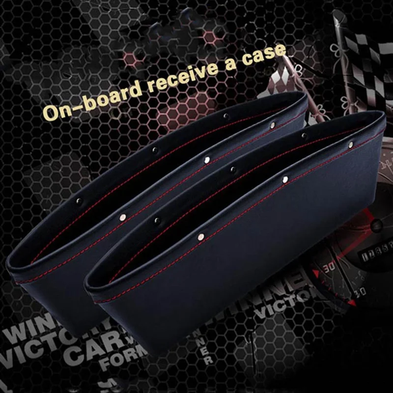 Car-Styling Car Seat Gap Pocket Holder Storage Pouch Phone Purse Coins Key Car Seat Organizer Car Accessries