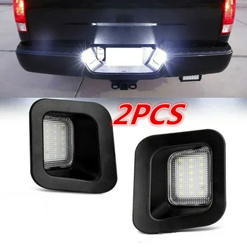 

2pcs License Plate lights Auto Rear Bumper Lamps Parts Exterior Useful