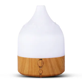 

Wood Grain Humidifier Essential Oil Aromatherapy Diffuser Usb Charging Home Air Humidifier Purify Led Night Light Mist Maker Us