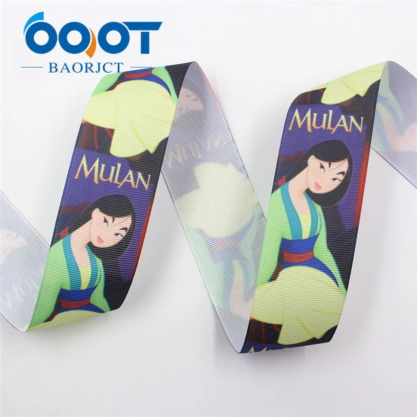 I-19729-1726 OOOT BAORJCT I-19729-1723, 38 мм 10 ярдов мультфильм термотрансферные печатные корсажные ленты, ленты ремесла, лук крышка DIY аксессуары - Цвет: I-19729-1726