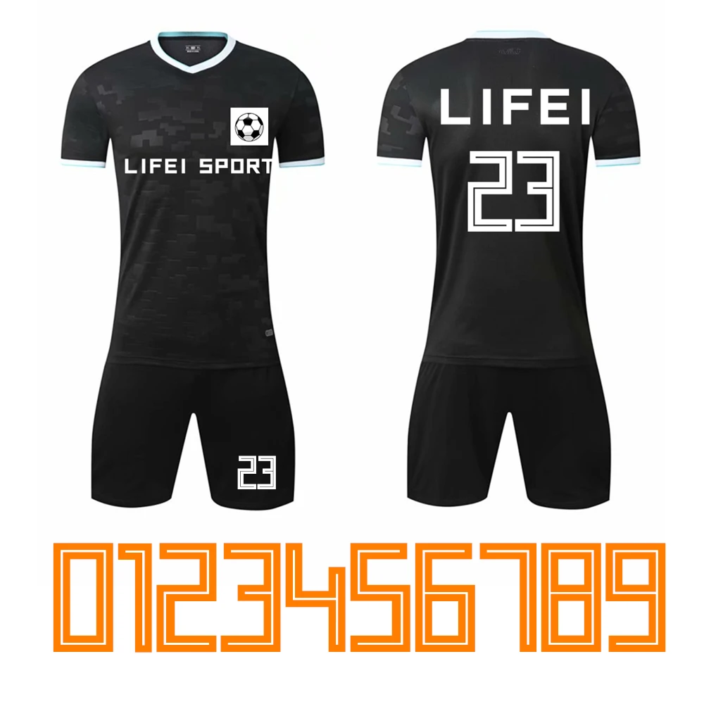 2021 blank football team soccer jerseys children sportwear professional logo design print number and name quick short sleeve soccer jerseys aliexpress