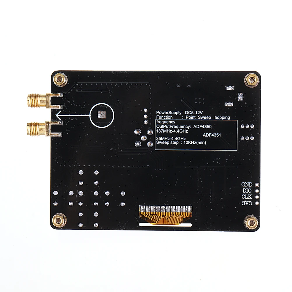 Модуль генератора сигналов ADF4351 USB порт двойной выход макетная плата радиочастотный синтезатор 35 M-4,4G интегральная схема