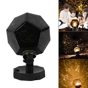 

Star Sky Projector Romantic Cosmos Night Lamp LED Projection Lamp Bedroom Decoration Portable Home Decor Kid's Gift