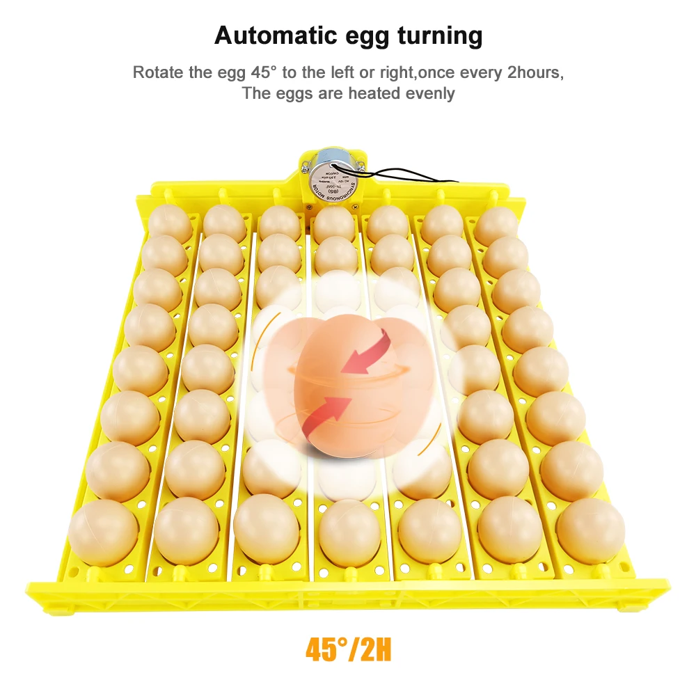 Egg Incubator Automatic  Eggs Duck Chicken Eggs Hatching Machine 220V--AC12V--DC12V Incubator Trays with Auto Turn Motor