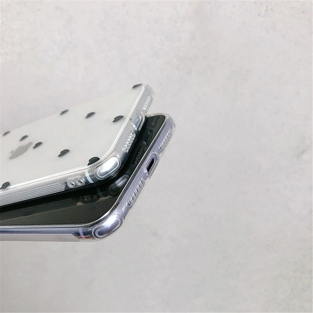 Moskado Love Heart Clear Phone Case For iPhone 12 Mini Pro 11 13 Pro Max X XR XS Max 7 8 6 6s Plus SE 2020 Soft TPU Back Cover apple iphone 12 mini  case