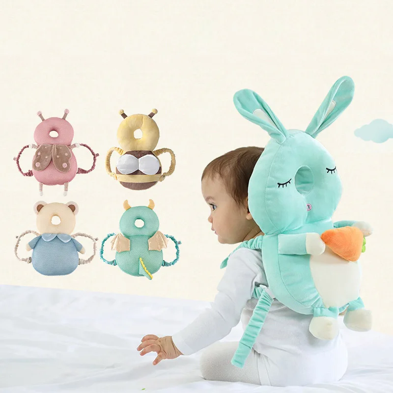 

Baby Toddler Pillow1Pcs Cartoon Pattern Anti-fall Pillow Portable Kids Head Protection Pad Breathable Cute Toddler Headrest