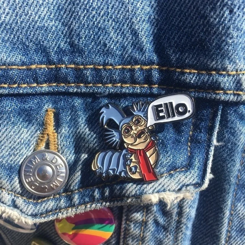 Ello. Новинка эмалевые заколки на лацкан значки брошь забавные модные ювелирные