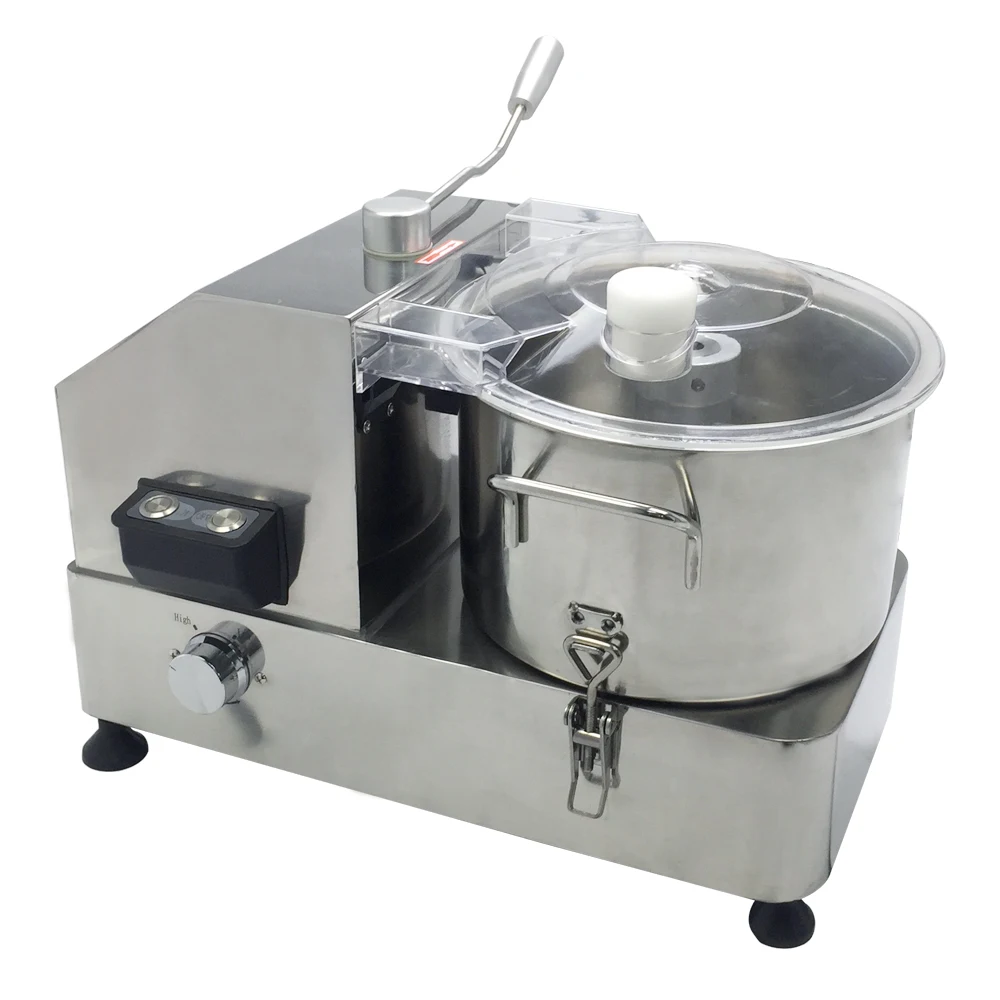 

220V Commercial Electric Food Cutting Machine Meat Vegetable Mixing Multifunctional Restaurant Hotel Kitchen Essential