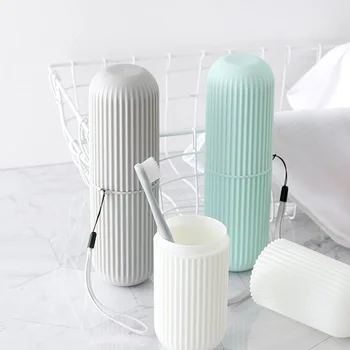

Portable Travel Toothbrush Dental Equipment Storage Box Set Creative Simple Couples Washed Cup Tooth Mug Toothbrush Cup