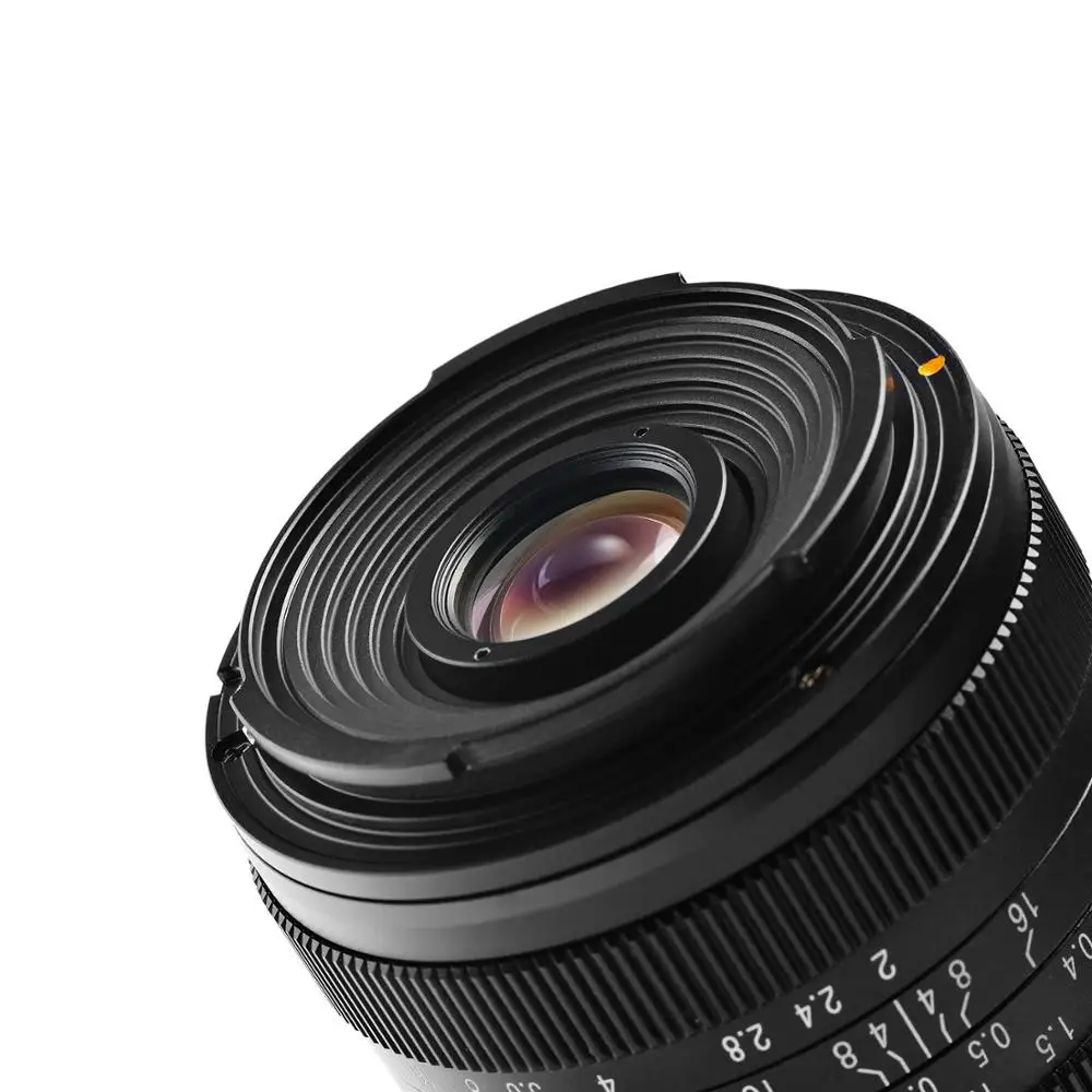 Kamlan 15 мм F2.0 APS C широкоугольный объектив с фиксированным фокусом ручным